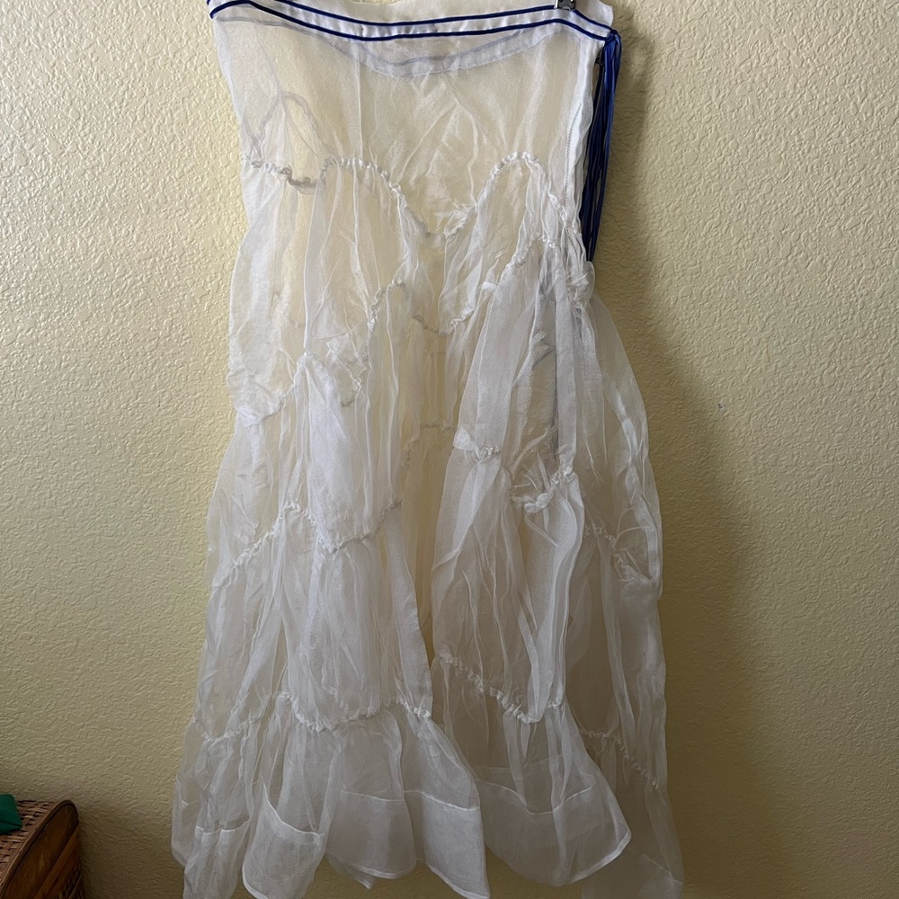 Märchen Silk Tiered Asymmetrical Skirt - Picture 6 of 13